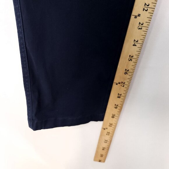 CXL by Christian Lacroix Mens Chino Pants Blue 30x32 Modern Fit - Picture 12 of 13